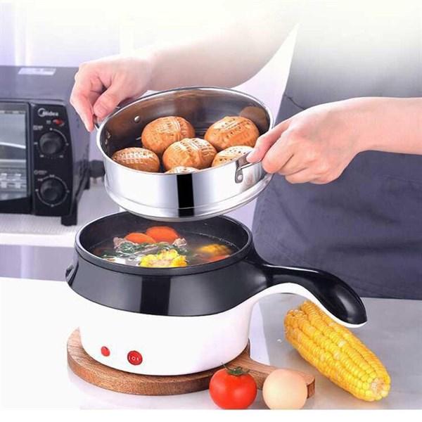 Ca nấu mì có lồng hấp 18cm