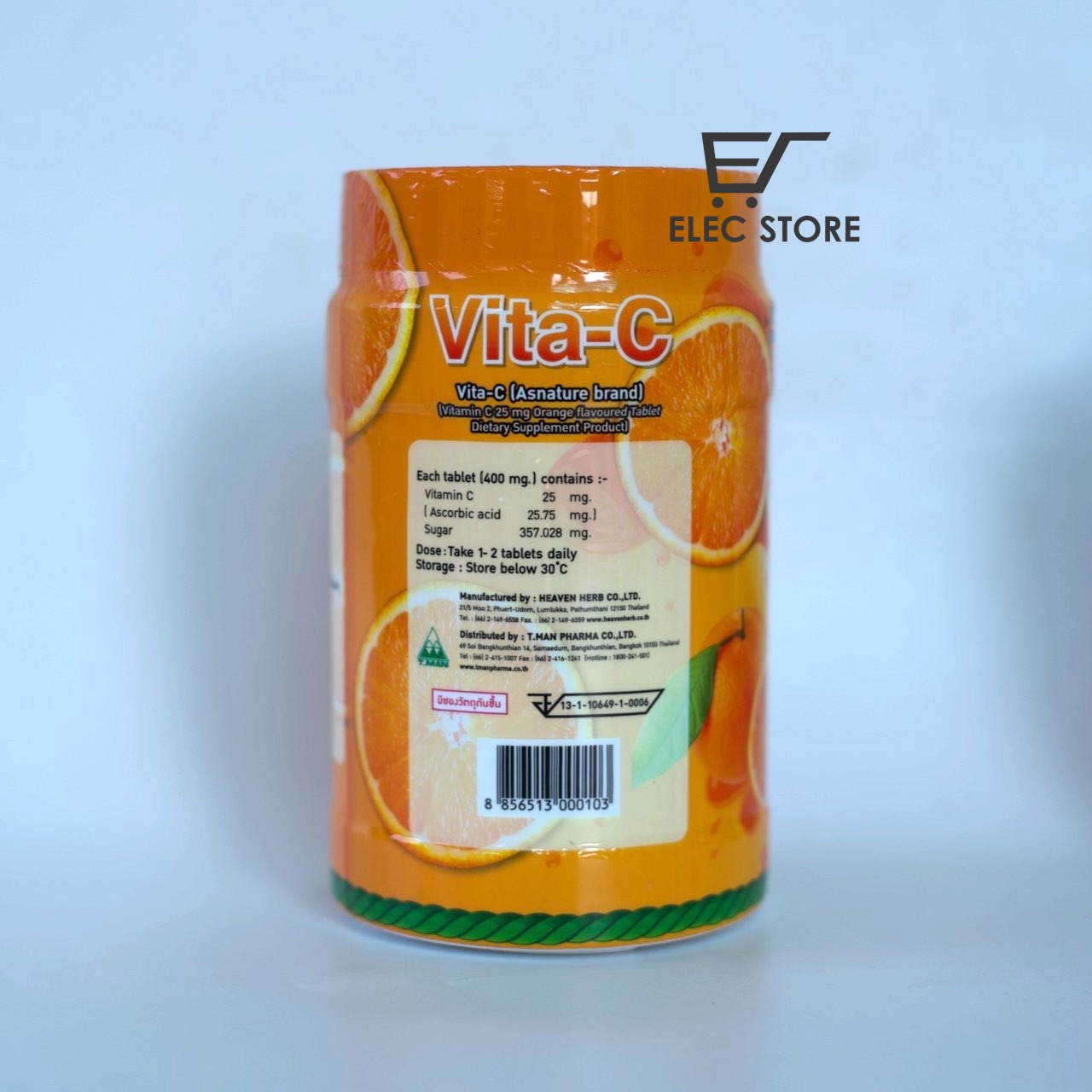 Hộp 1000 viên Vitamin C Thái Lan - Vị Dứa