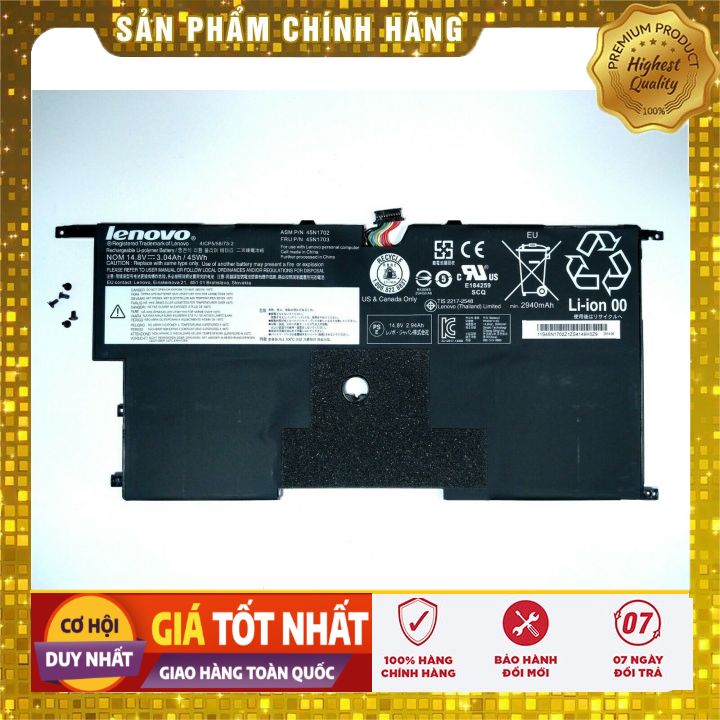 Pin laptop lenovo thinkpad x1 carbon gen 2 zin