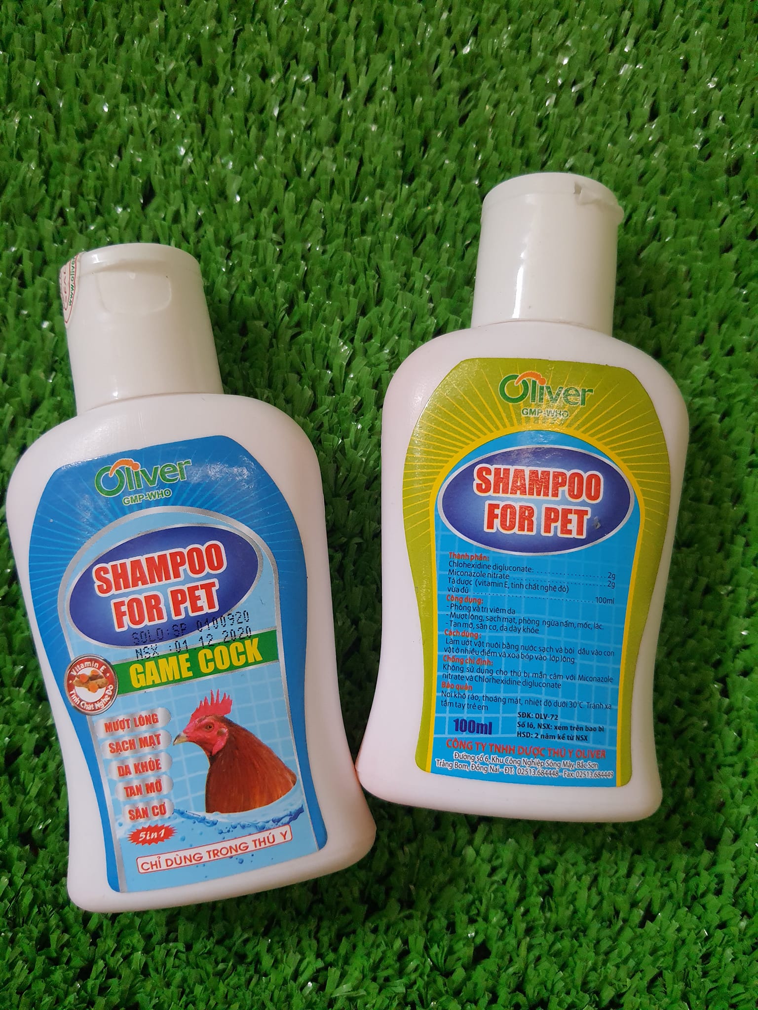 Shampoo for pet gamecock 100ml xà bông tắm cho gà đà oviler
