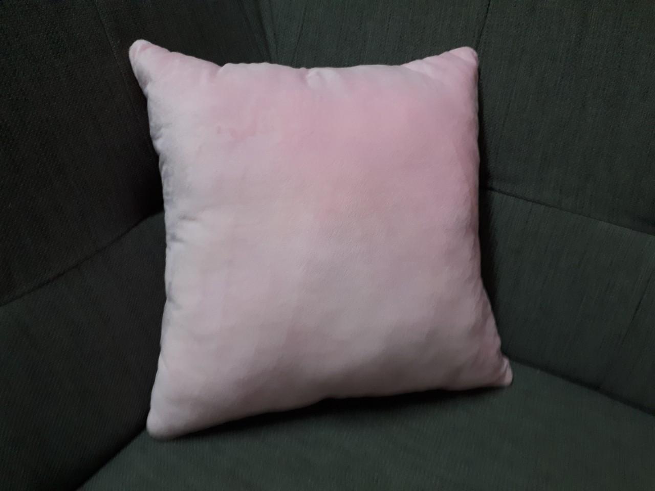 [HCM]Gối tựa lưng sofa văn phòng - Hồng nhạt