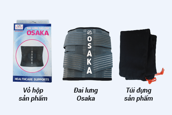 Đai cột sống lưng cao cấp Osaka