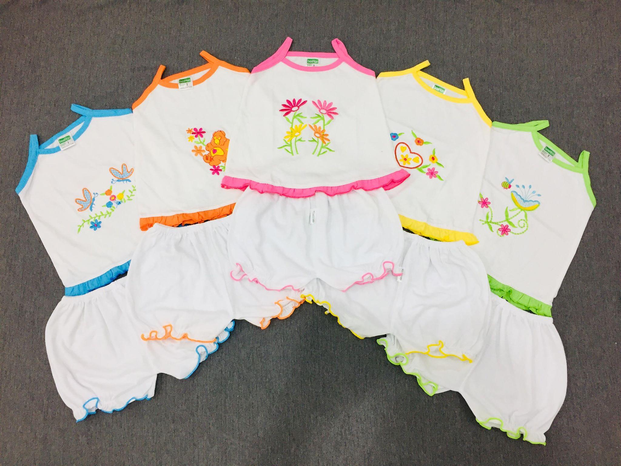 Combo 05 bộ áo dây cho bé từ 13-16kg