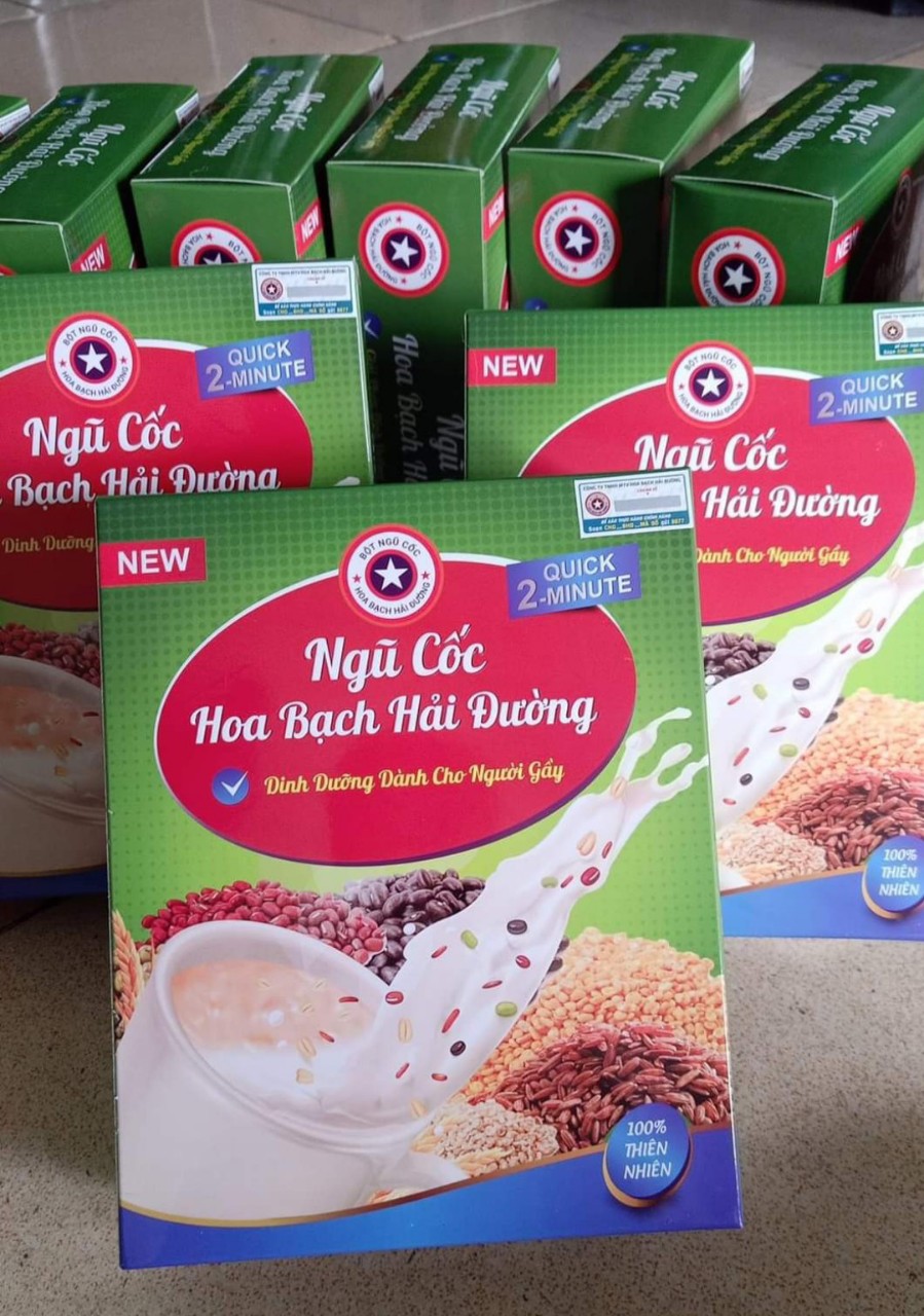 Bột Ngũ Cốc Hoa Bạch Hải Đường