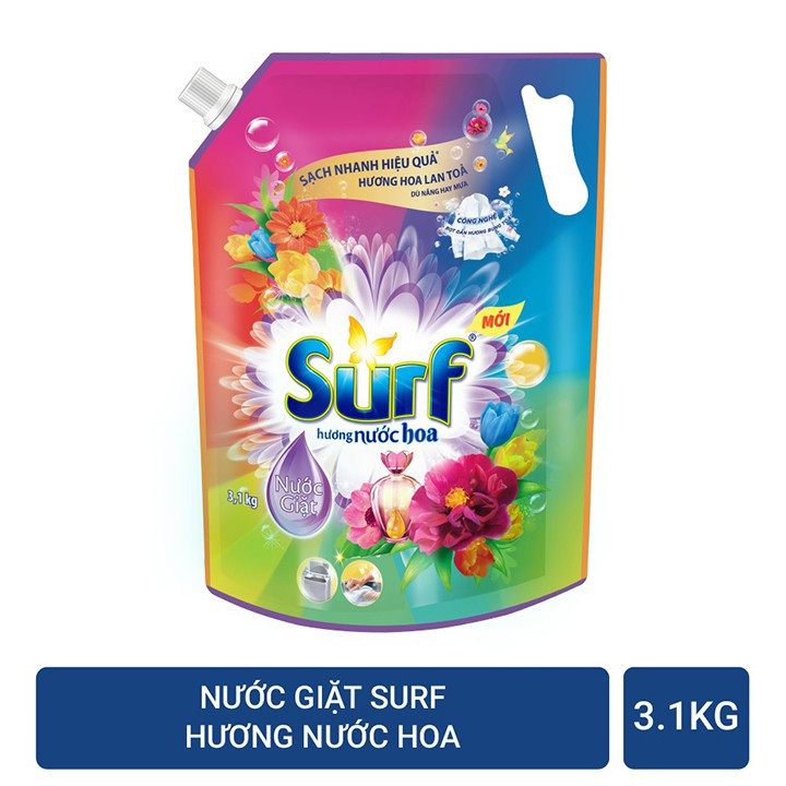 Nước Giặt Hương Hoa Surf