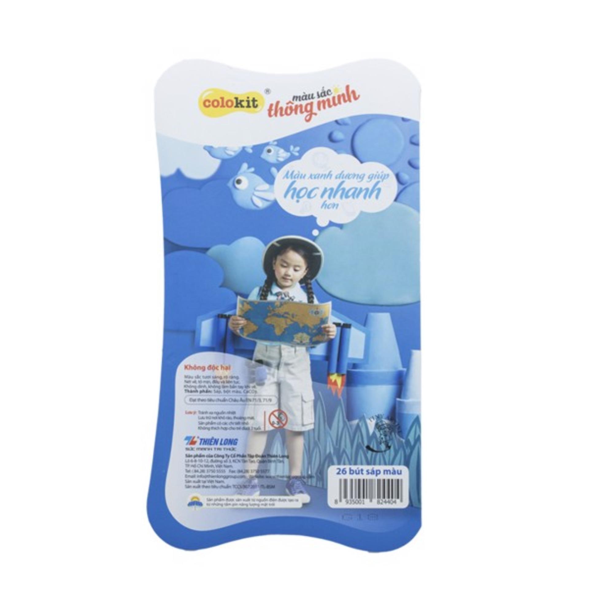 Bút sáp màu Colokit CR-C038