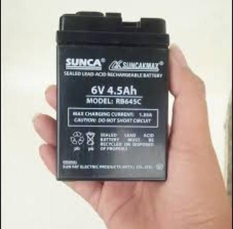 BÌNH ẮC QUY 6V/4.5AH