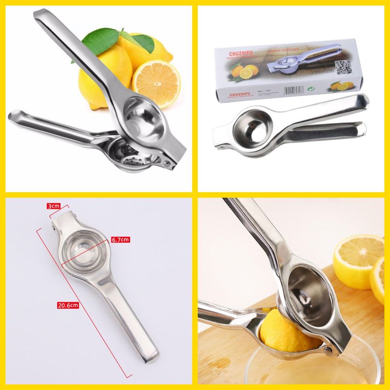 Kẹp Vắt Chanh Inox Tiện Dụng