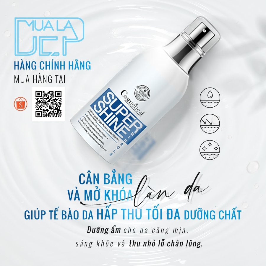 Nước Thần Căng Bóng Da Cosmeheal Super Shine Miracle (130ml)