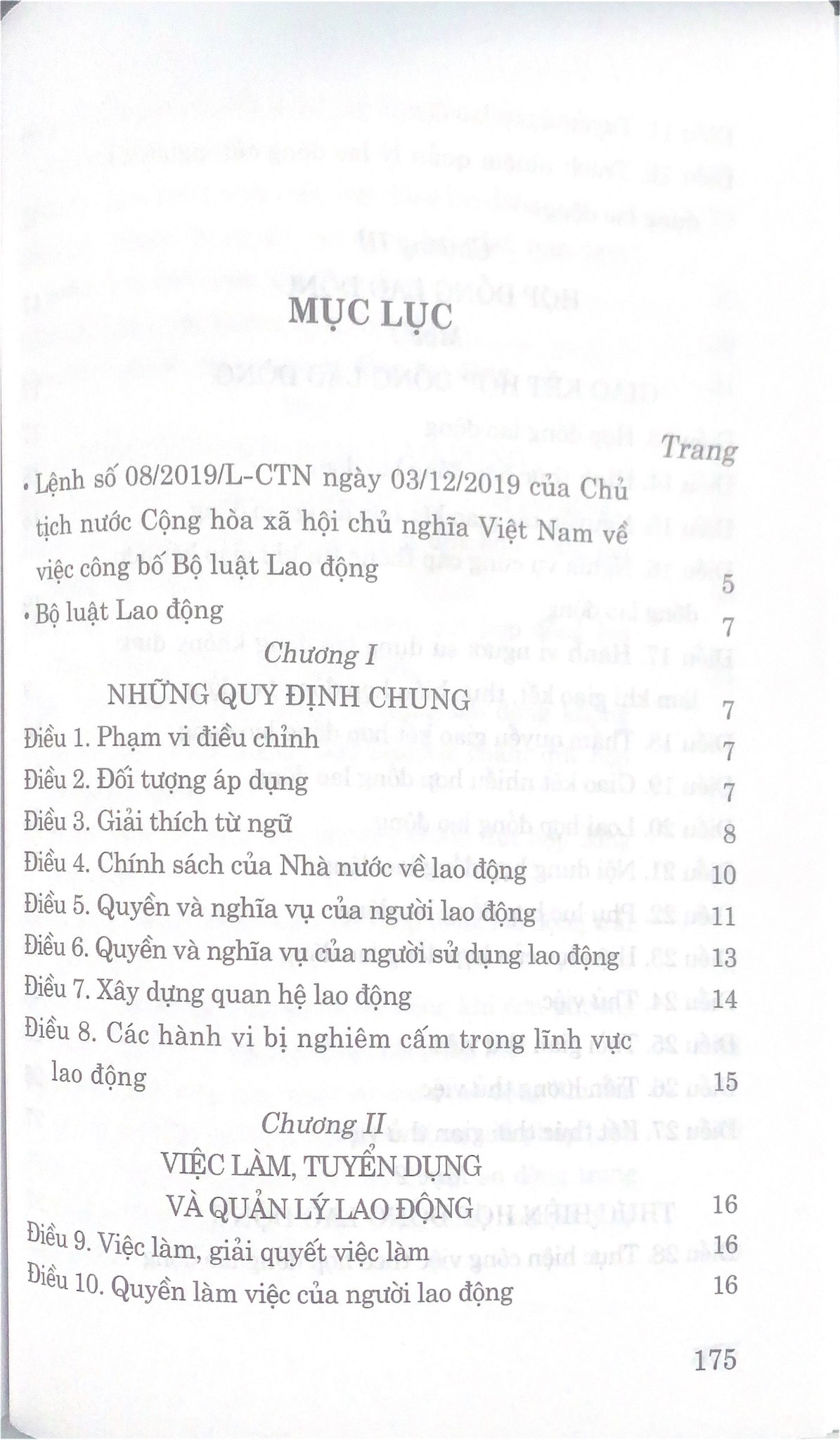 Sách- Bộ luật lao động (hiện hành)