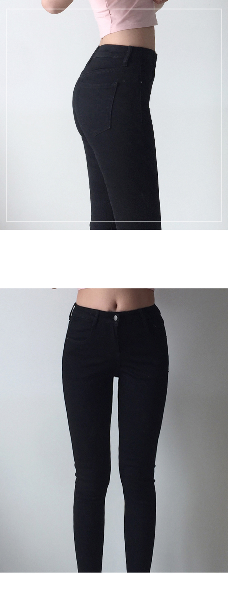 [HCM]QUẦN JEANS NỮ BIG SIZE LƯNG CAO CO GIÃN
