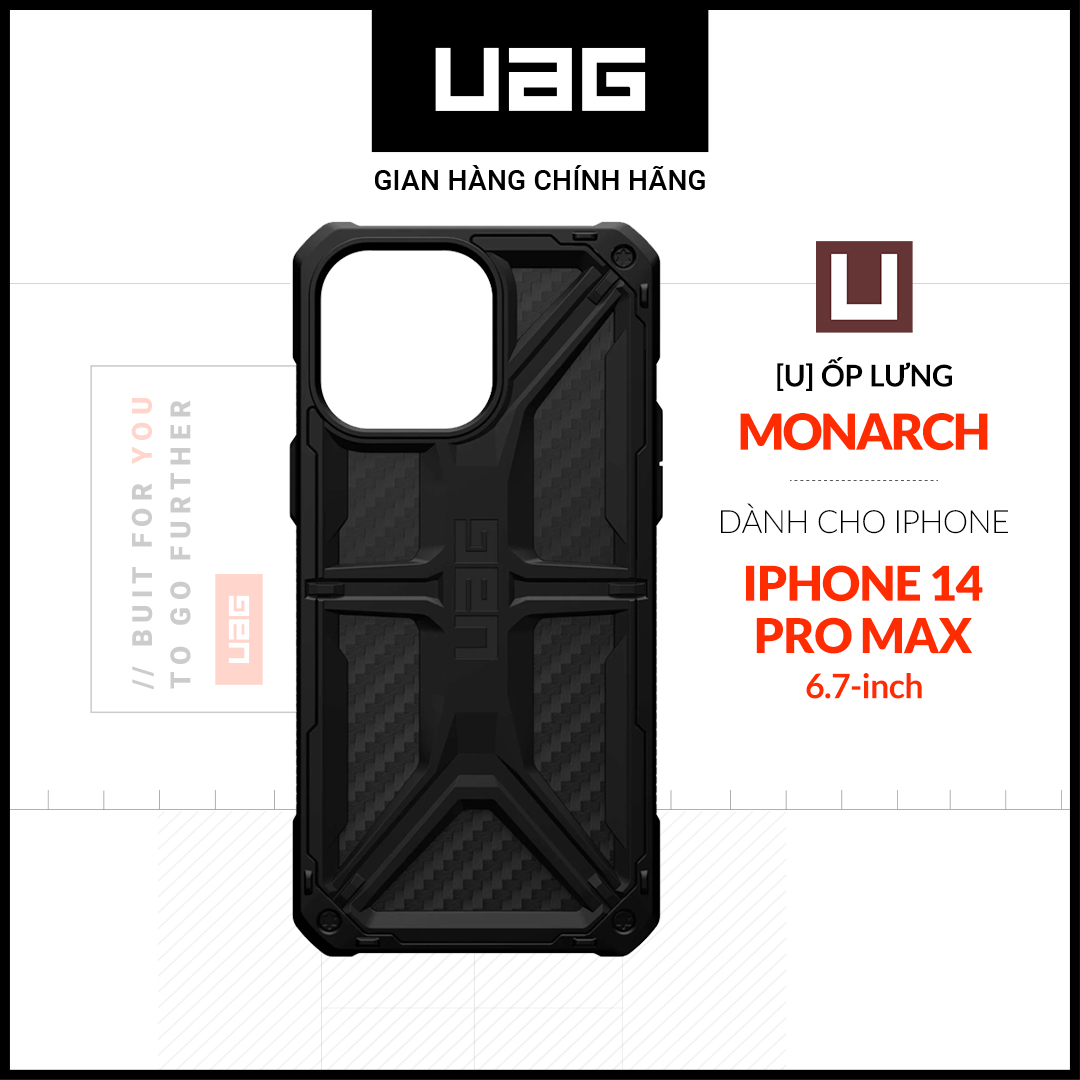 Ốp lưng uag monarch cho iphone 14 pro max