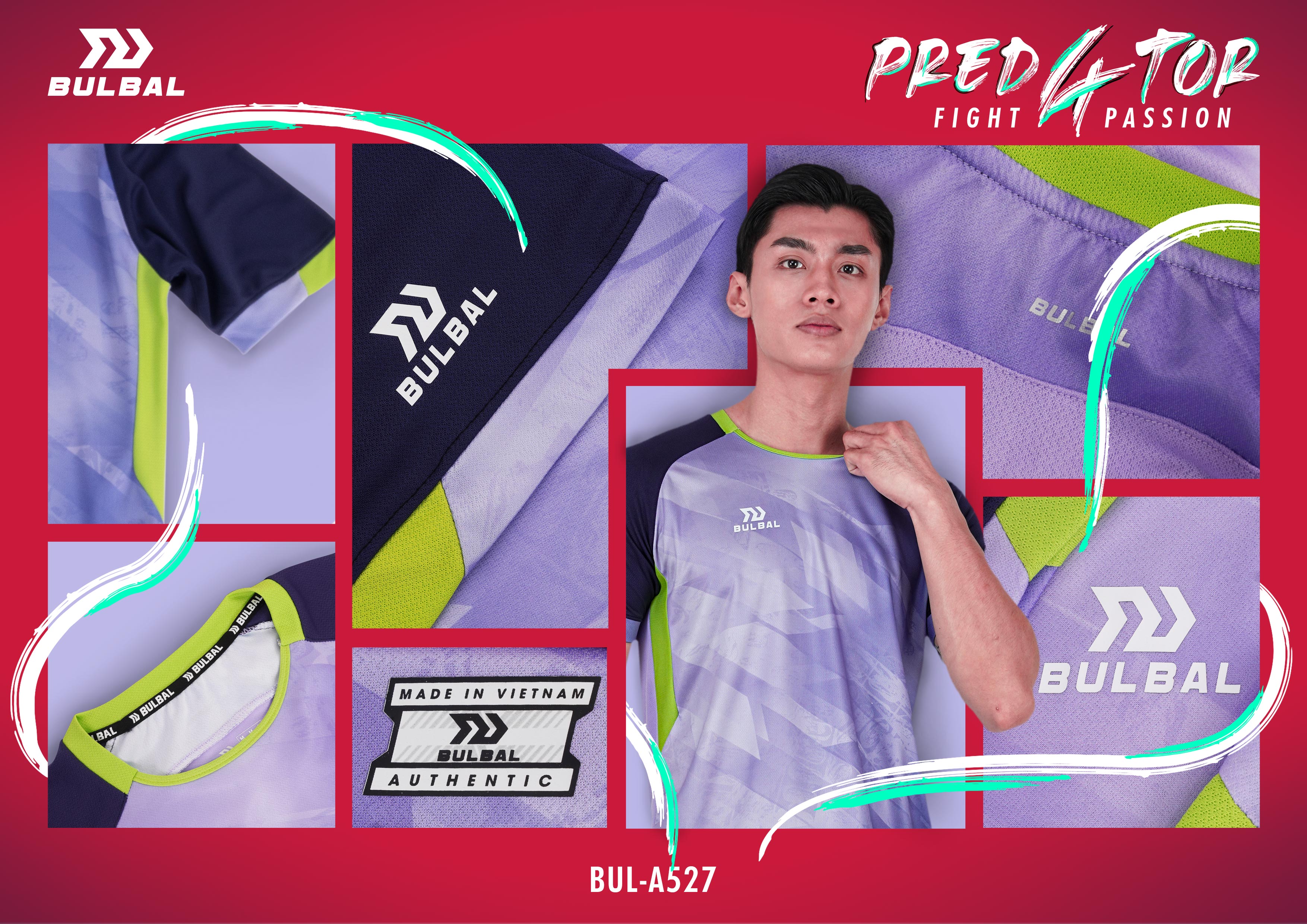 Bộ quần áo bóng đá đồ đá banh Bulbal Predator 4