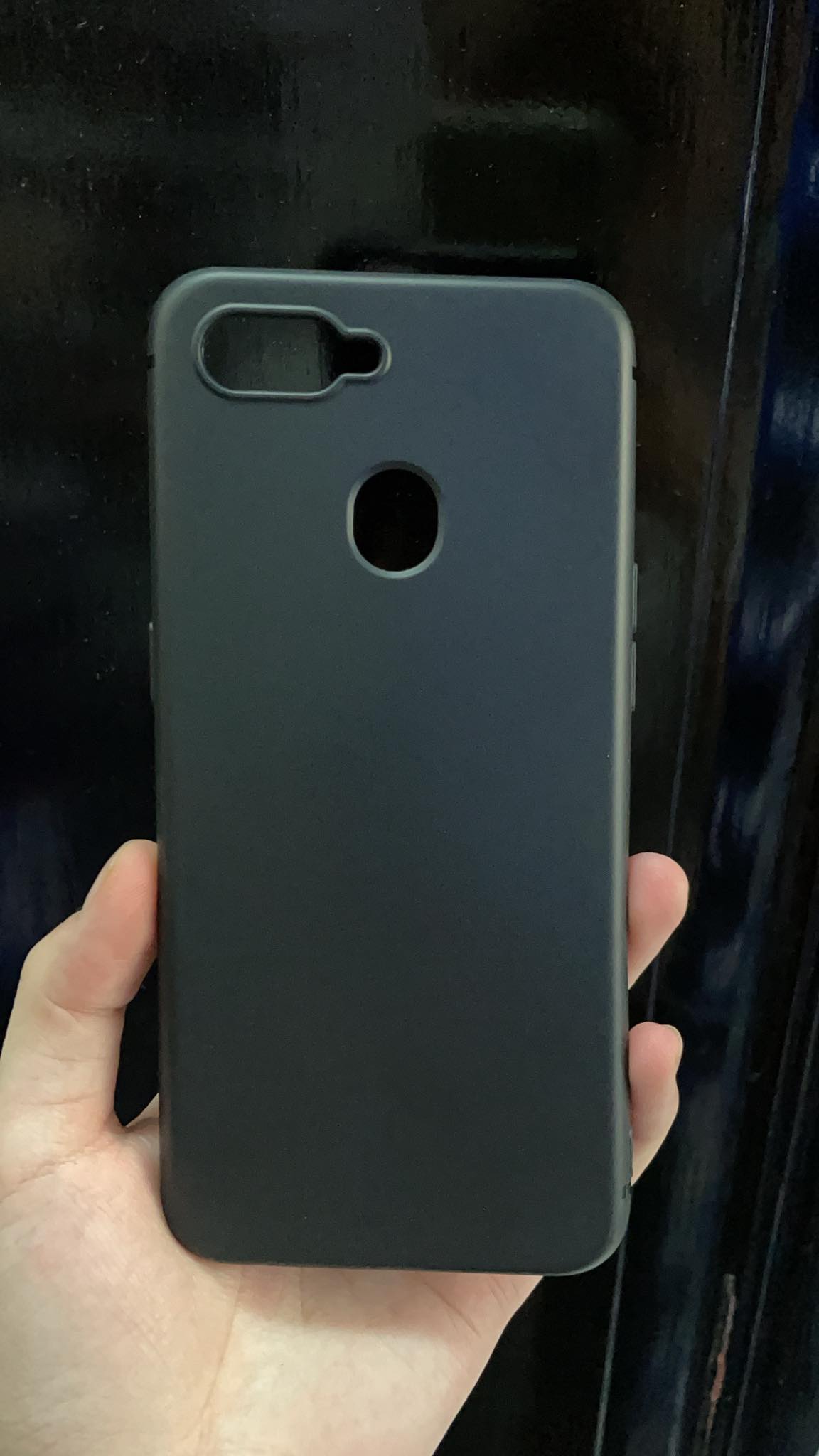 Ốp lưng oppo F9 dẻo đen