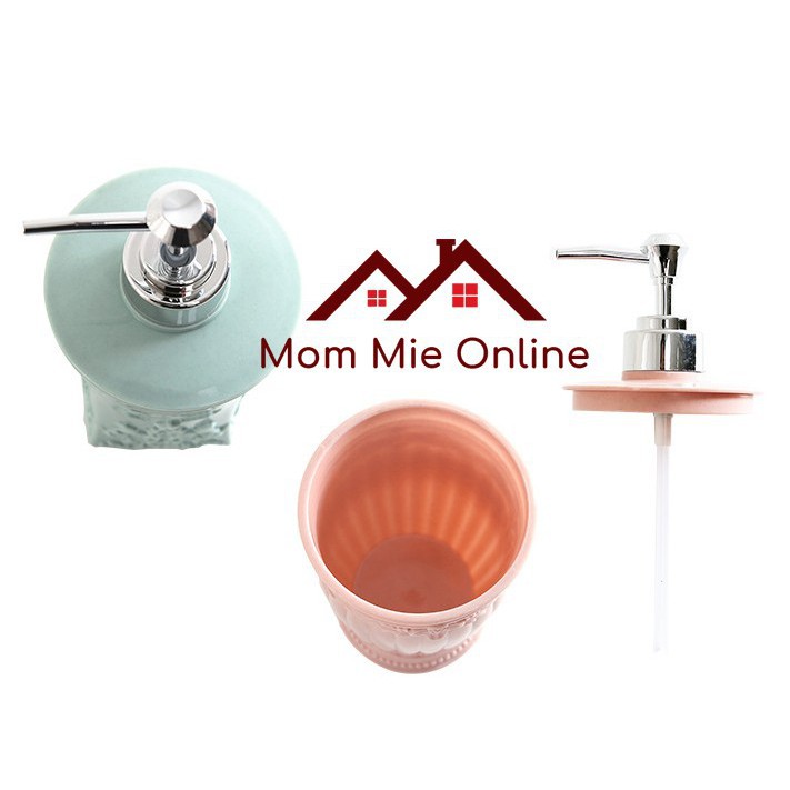[HCM]Bình đựng sữa tắm dầu gội nước rửa tay 400ml