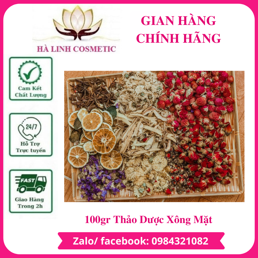 100gr Thảo Dược xông mặt đẹp da