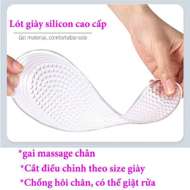 Đệm Silicon mềm lót chân bảo vệ chân