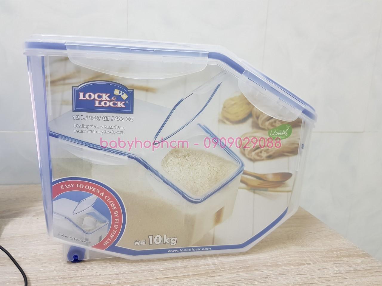 Thùng đựng gạo Lock&Lock 10Kg HPL510