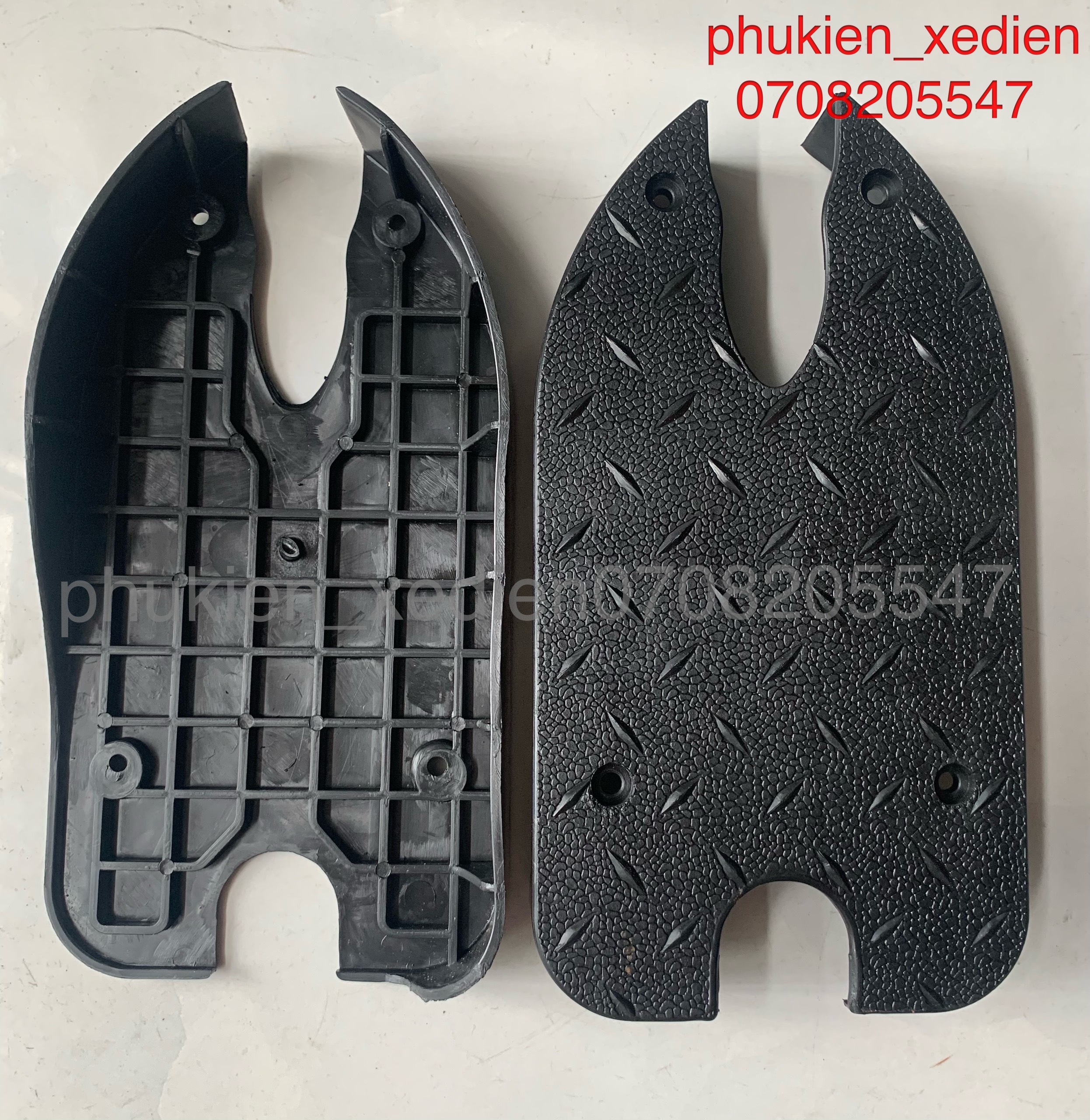 Gác nhựa trước loại nhỏ xe đạp điện.