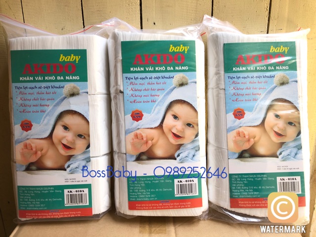 Khăn Khô Đa Năng Akido 300G