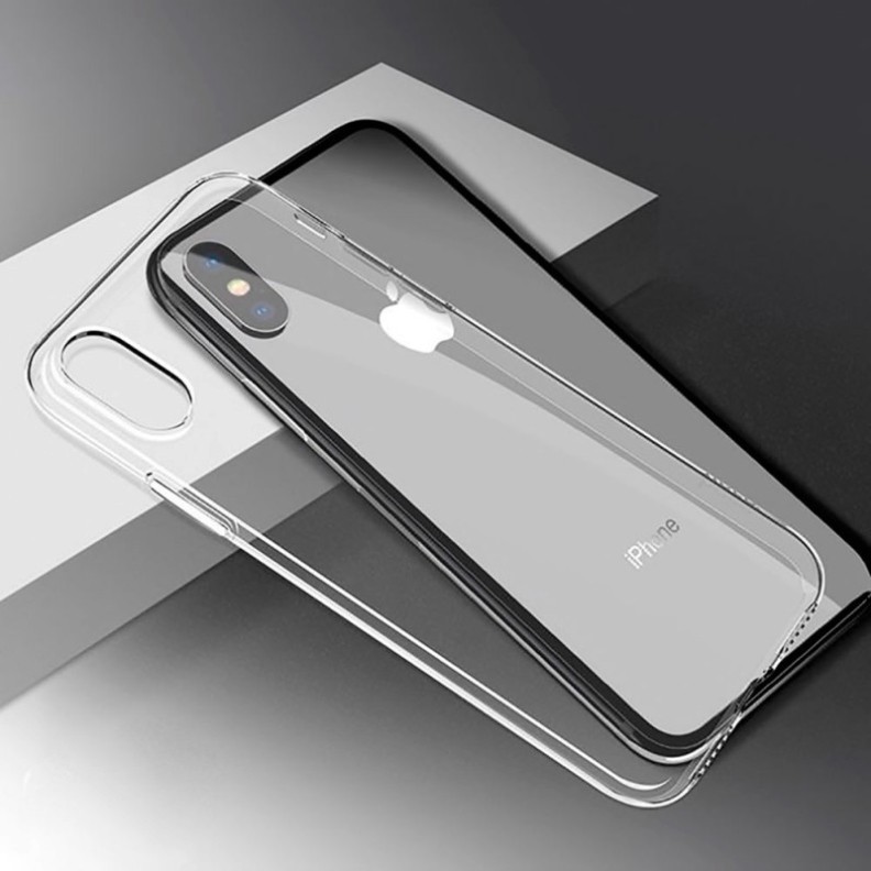 Ốp Silicon dẻo Iphone XS Max (trong suốt)