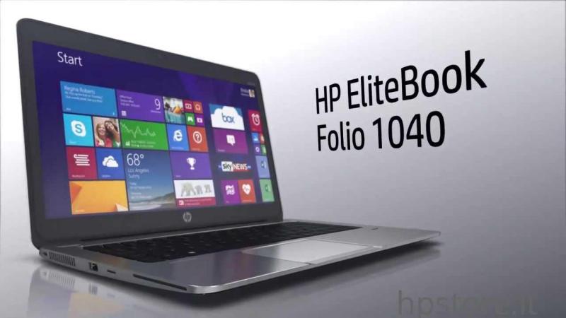 Laptop HP Elitebook Folio 1040 Core i5 4300u Ram 8G SSD 256G màn hình 14 inch HD Vỏ Nhôm xám siêu mỏng nhẹ 1.5Kg Tặng Balo chuột không dây-Hàng nhập khẩu