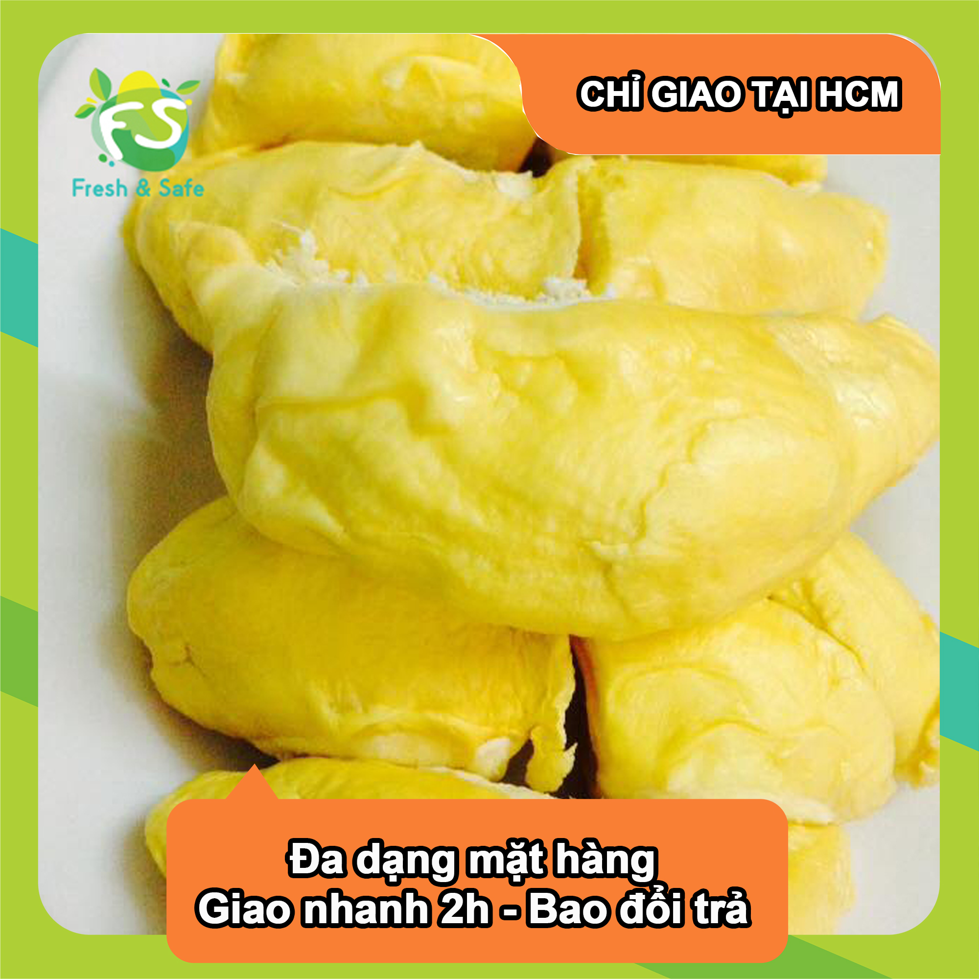 [Chỉ Giao HCM] Sầu Riêng Tách Múi - 300g