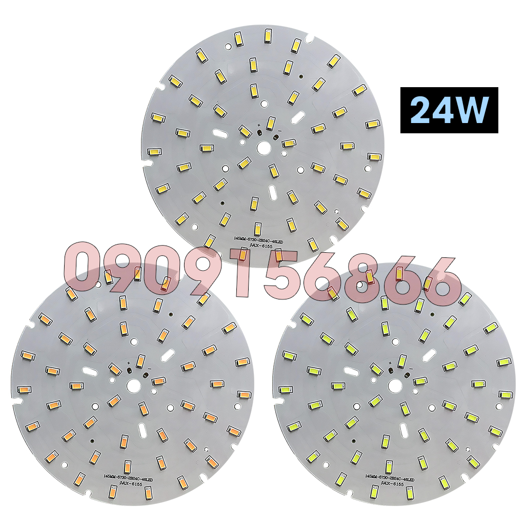 Led vỉ tròn 24w dùng qua chấn lưu