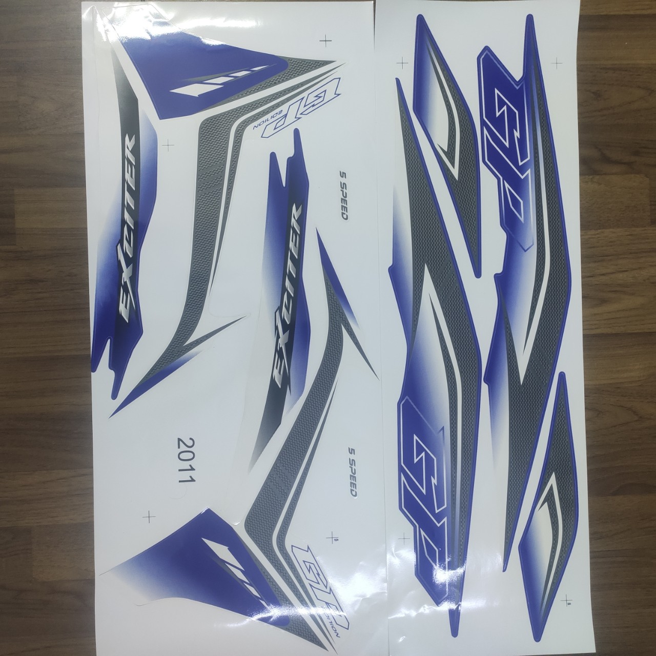[HCM]BỘ TEM RỜI EXCITER 135 2011