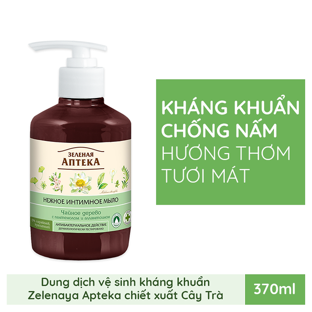 [GIẢM 5% ĐƠN 129K]Dung Dịch Vệ Sinh Phụ Nữ ANTEKA Nga 370ml