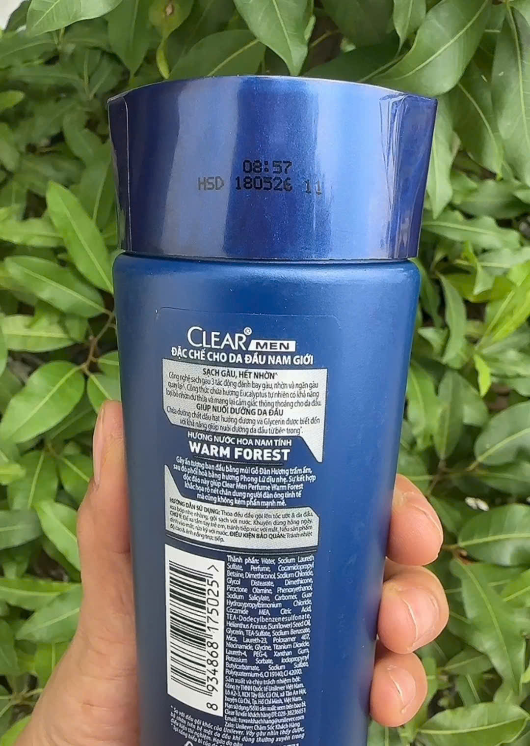 ( hàng khuyến mãi) Dầu gội Clear Men Phong Lữ 140g