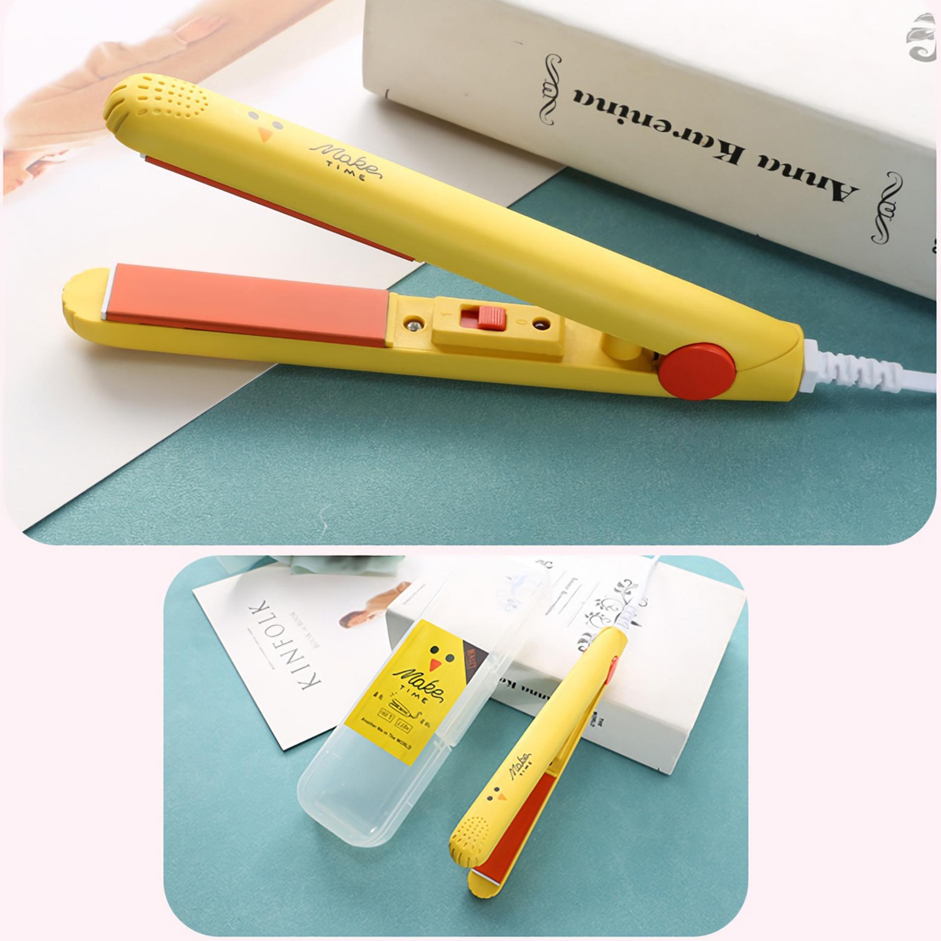 [HCM][ MIỄN PHÍ VẬN CHUYỂN] Máy Ép Duỗi Tóc Mini Full Box ( tiện lợi cầm tay đi du lịch)-Có hộp đựng nhựa