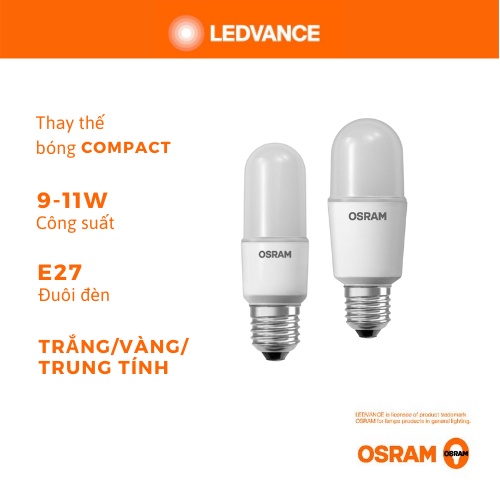Bóng đèn LED OSRAM - ECO STICK E27 - 9w, 11w