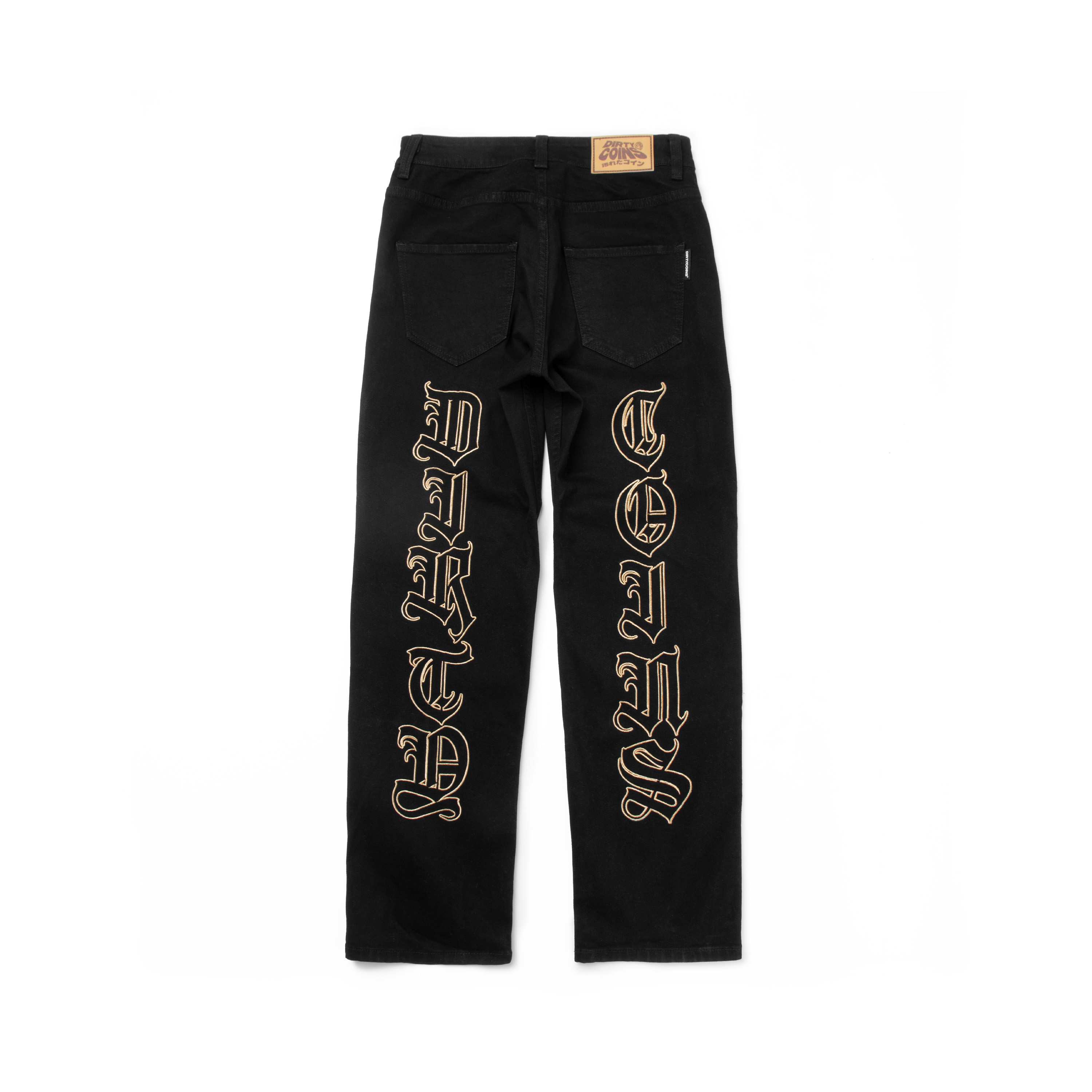 Quần DirtyCoins Gothic Jeans - Black