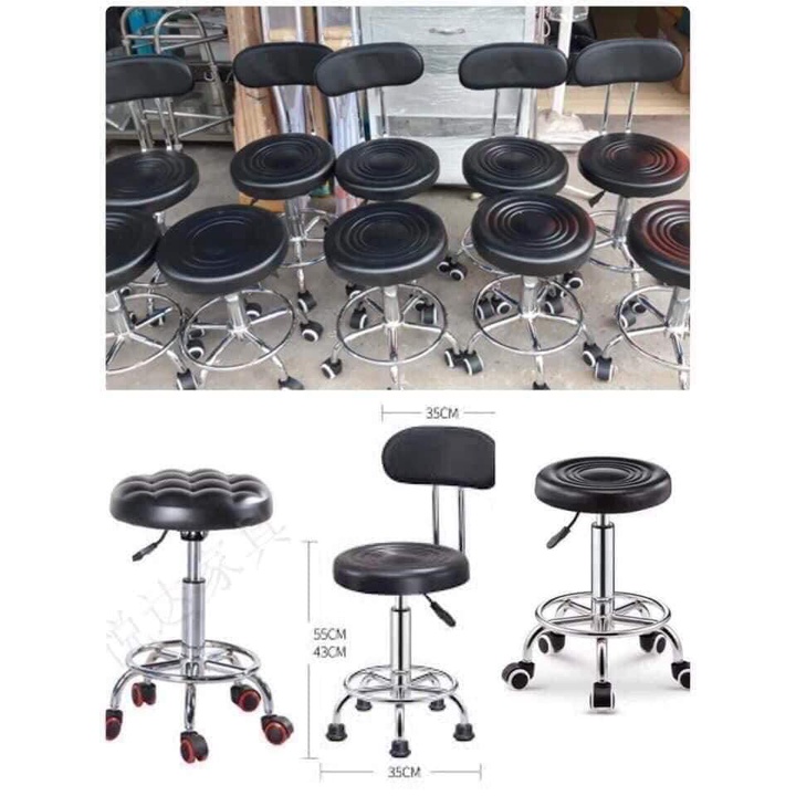 Ghế Xoay Spa 360 Độ Có Tựa Lưng