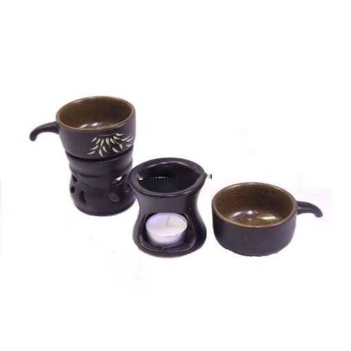 [HCM]Đèn xông tinh dầu gốm tác Café Bát Tràng