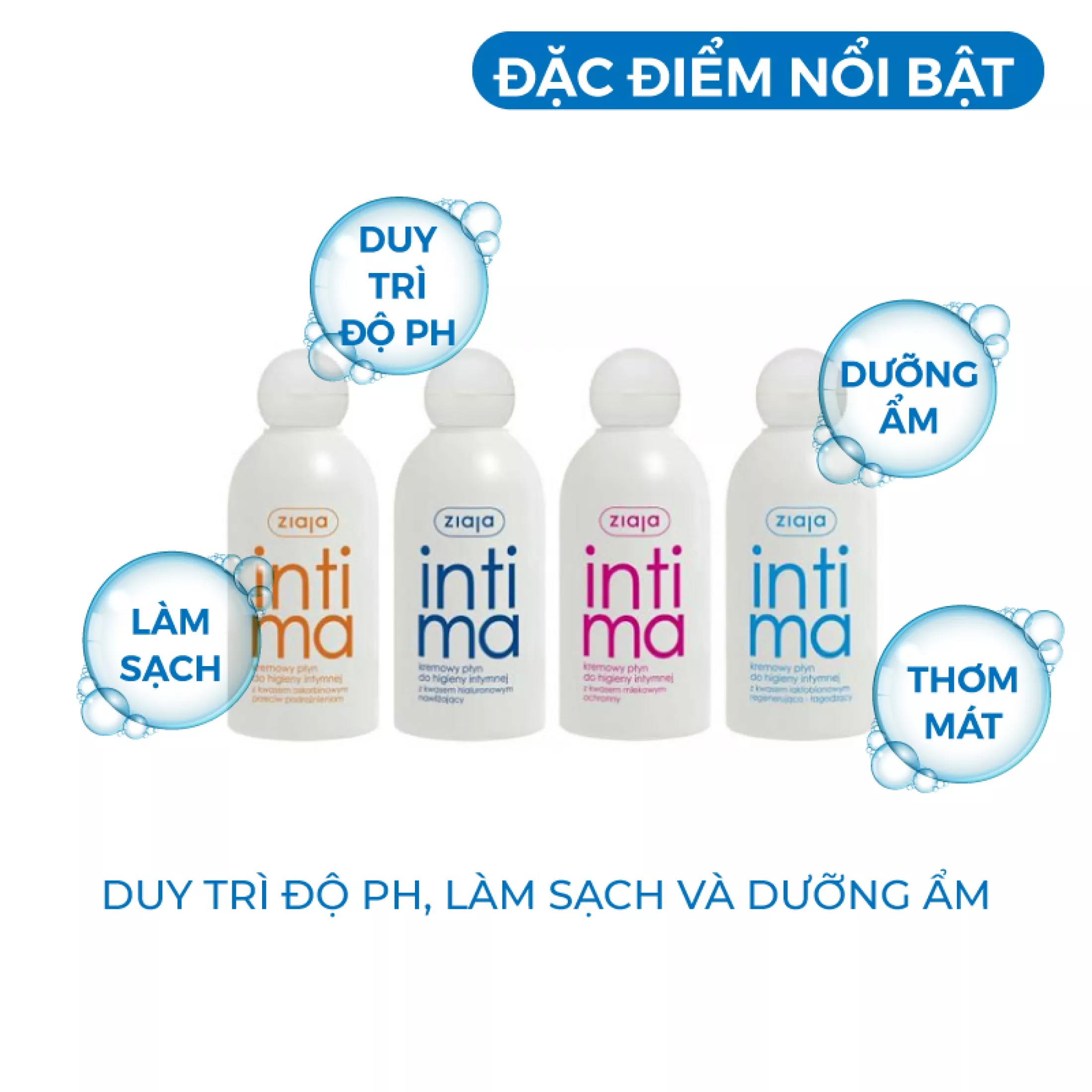 [ Freeship- Chính Hãng] Dung dịch vệ sinh phụ nữ Intima Ziaja 200ml Ba Lan