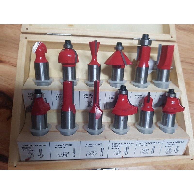 Mũi phay gỗ 12,7mm