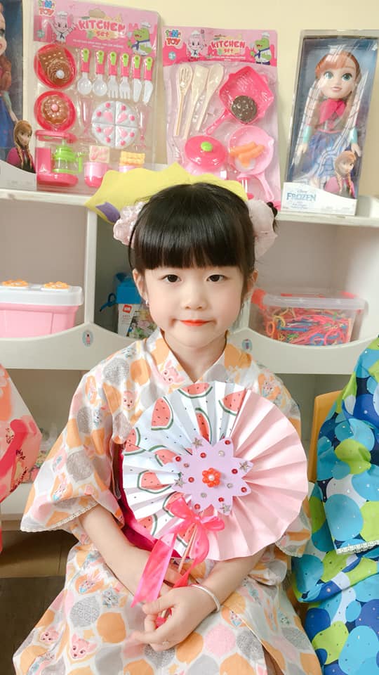 (PiPo) Kimono Cách Tân Cho Trẻ Em Phong Cách Nhật Bản