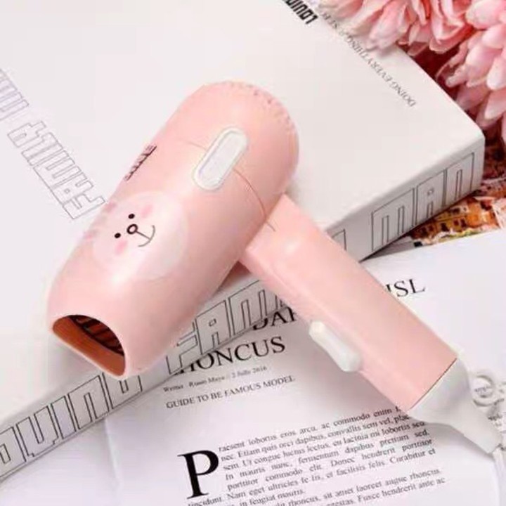 Máy Sấy Tóc Mini -Máy sấy tóc Mini Line Friend siêu dễ thương- Máy sấy tóc