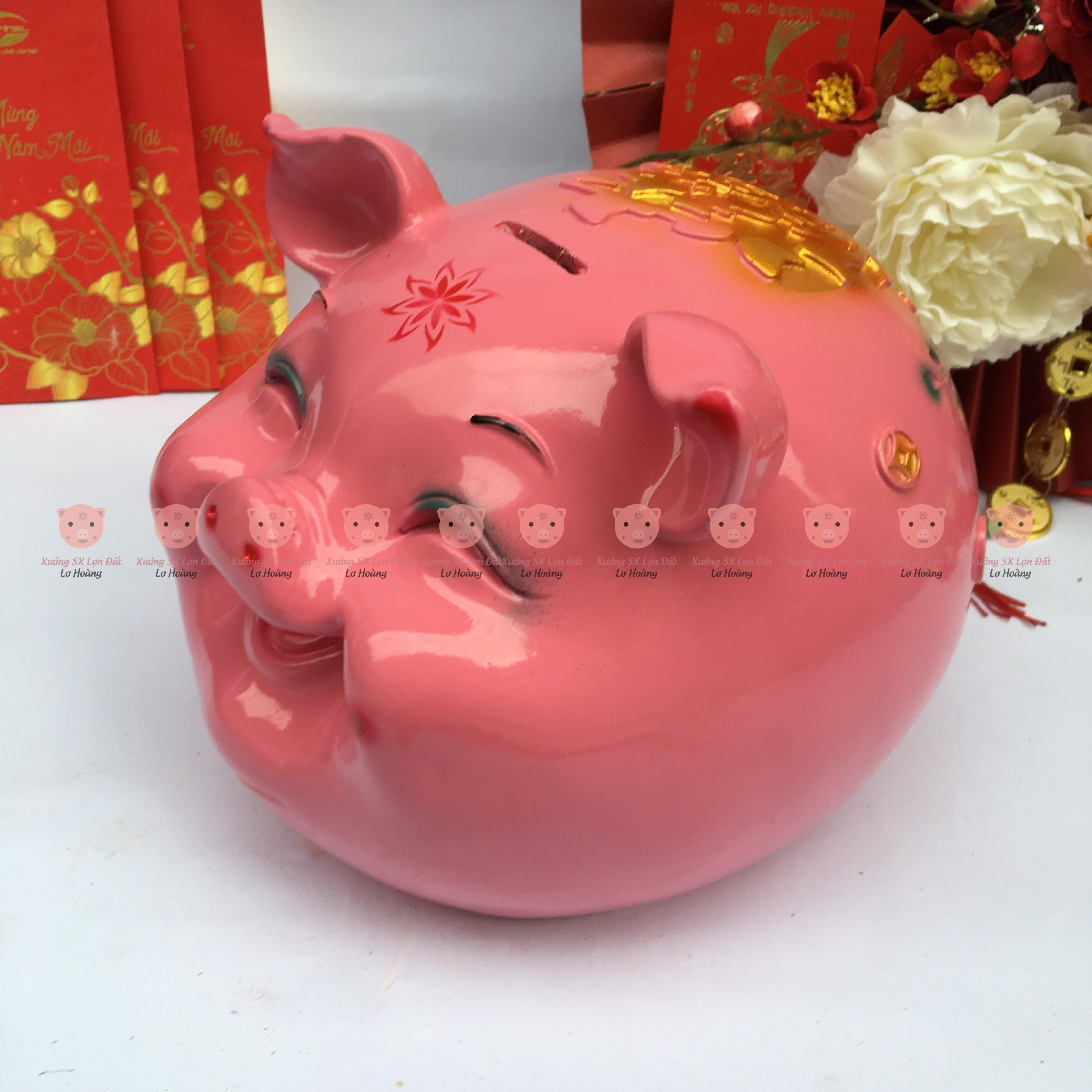 Lợn Đất Tiết Kiệm Heo Híp Hàn Quốc