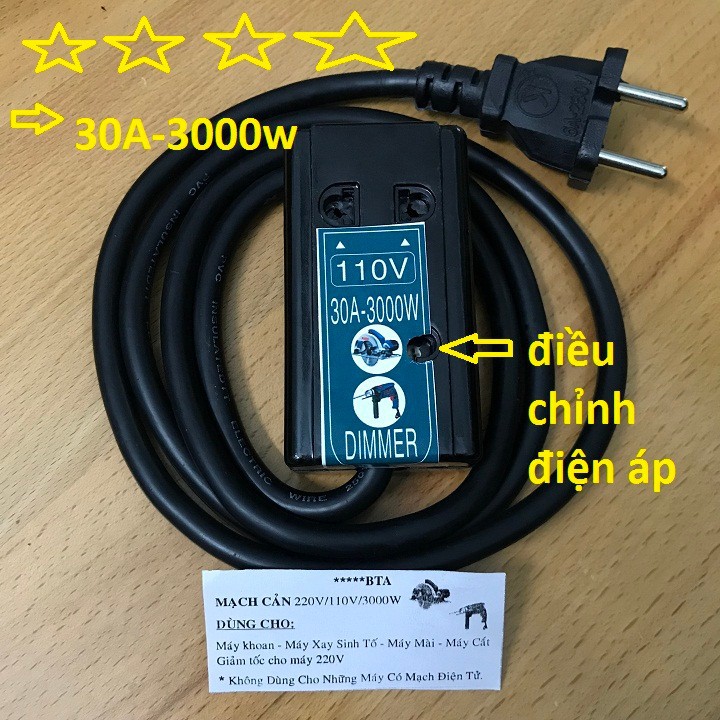 Dây đổi nguồn 220V sang 110