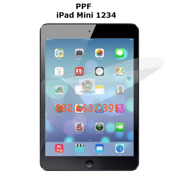 Dán PPF bóng, nhám cho iPad mini 1 2 3 4 màn hình, mặt lưng, full bo lưng viền siêu bảo vệ