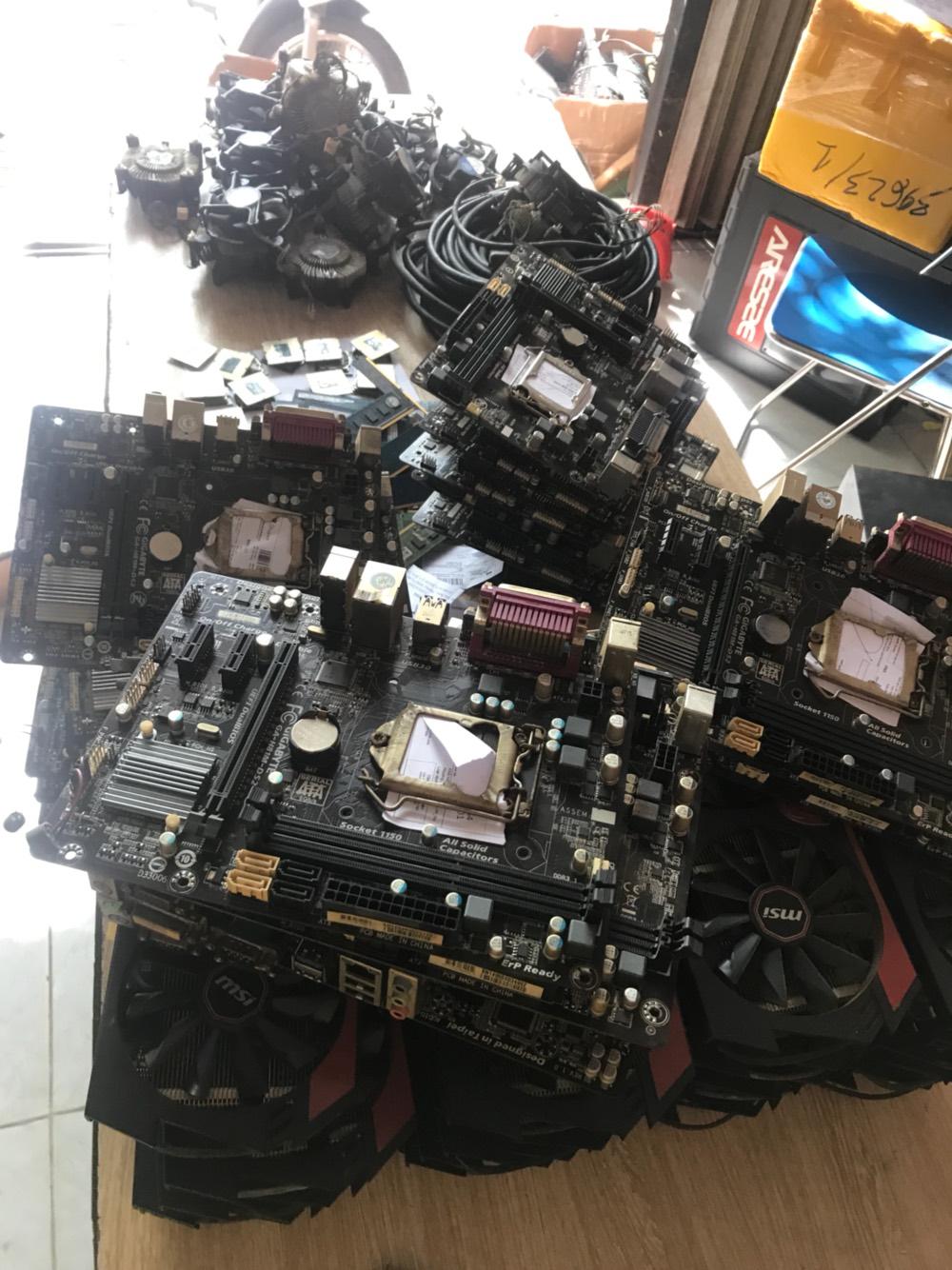 Combo Main H81/Ram 4gb/ Cpu G3220,3250,3260..