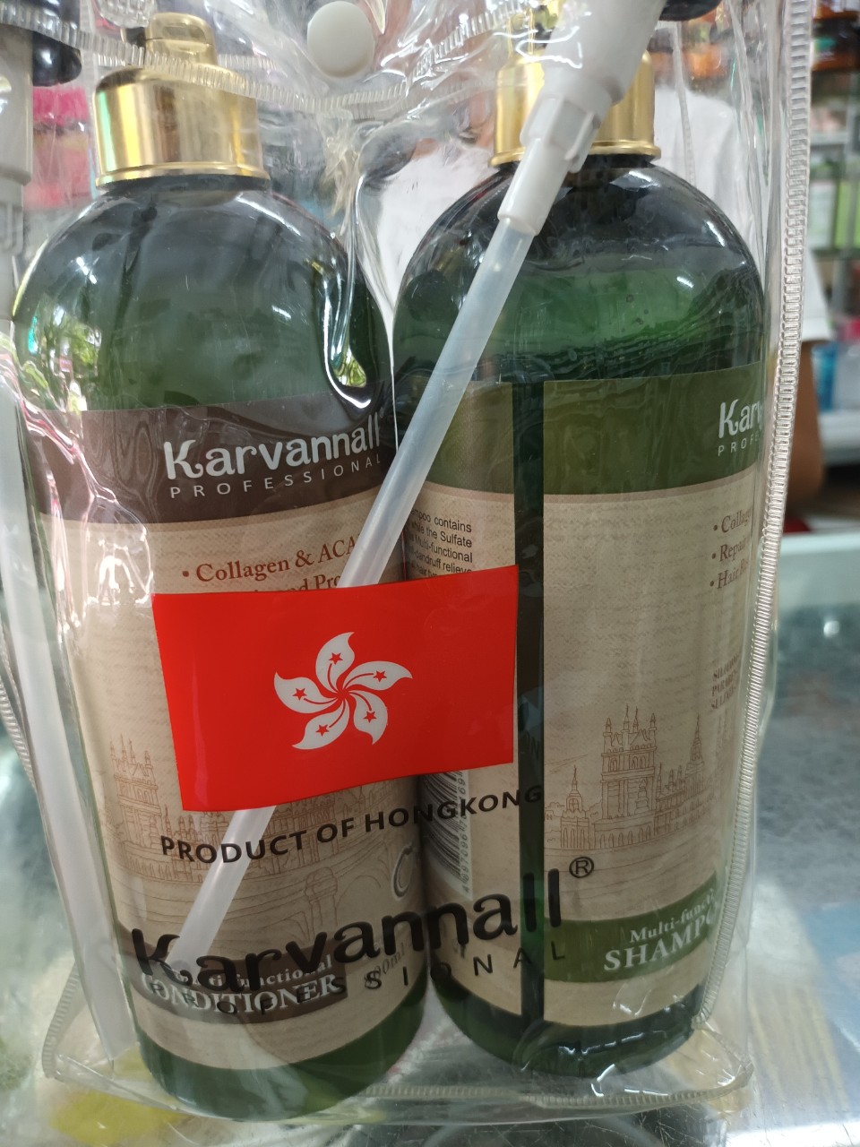 CẶP DẦU GỘI XẢ KARVANNALL ORGANIC 800ML X2