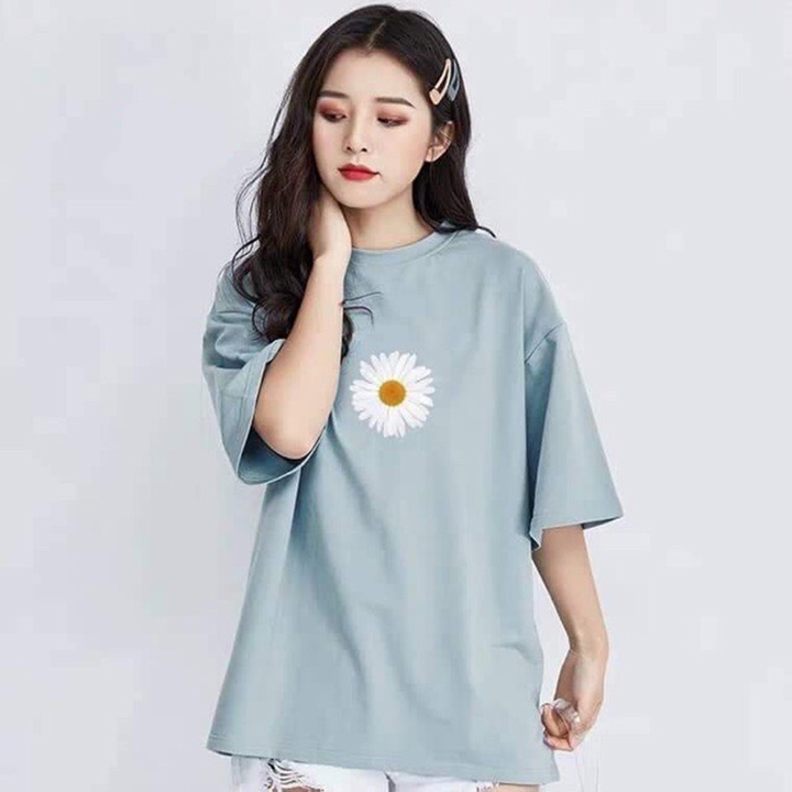 Áo phông cúc họa mi, .