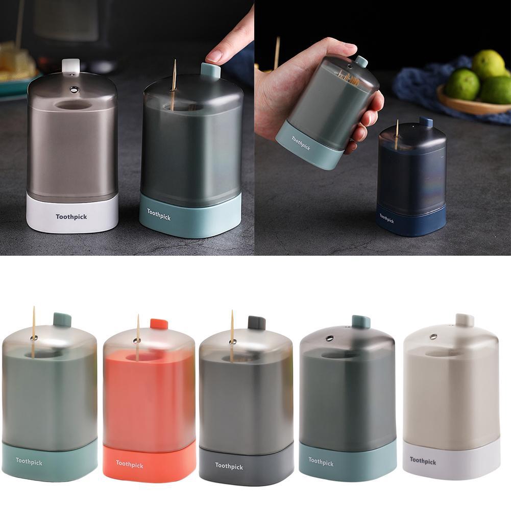 Carrying Case toothpick to table automatic toothpick-carrying case automatic toothpick toothpick luxury-hop capacitance bamboo triangle-đựng toothpick-tooling đưng toothpicks