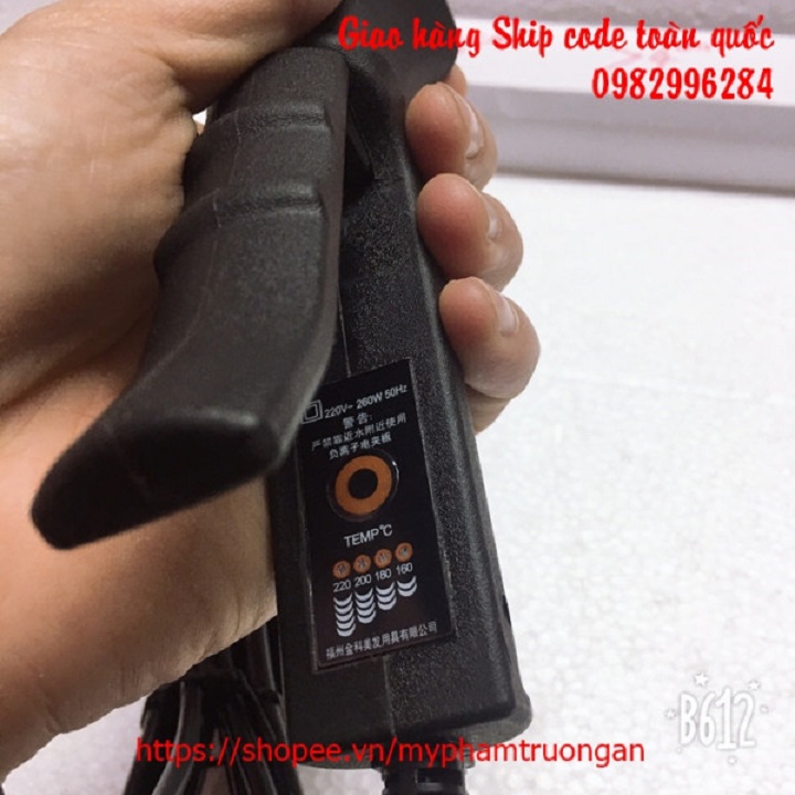 High-Quality 4cm Plier-Type Hair Straightener