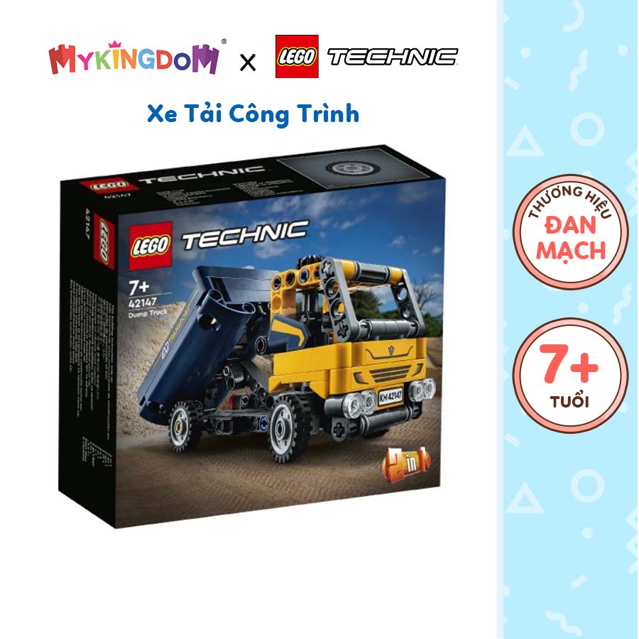 Đồ Chơi Lắp Ráp LEGO Technic Xe Tải Công Trình 42147 (177 chi tiết)