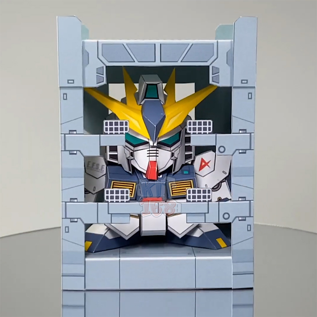 Mô hình giấy Gundam Robot SD Gundam RX-93